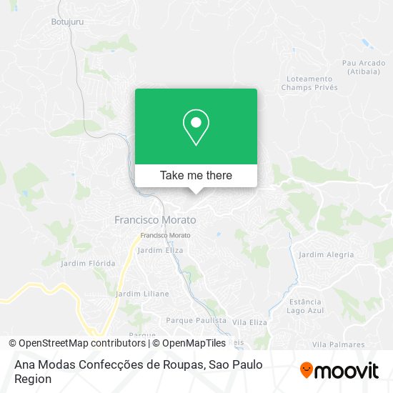 Ana Modas Confecções de Roupas map