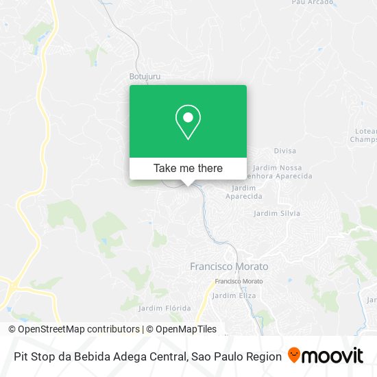 Pit Stop da Bebida Adega Central map