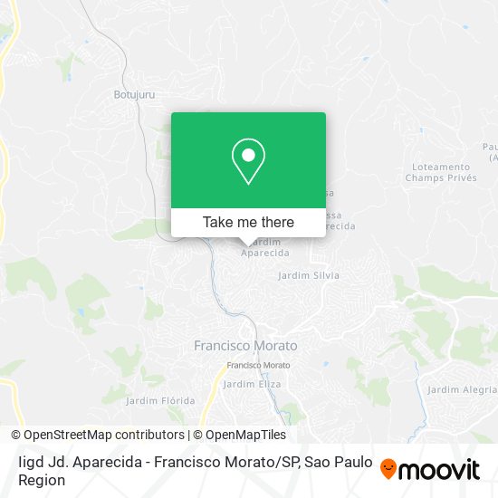 Iigd Jd. Aparecida - Francisco Morato / SP map