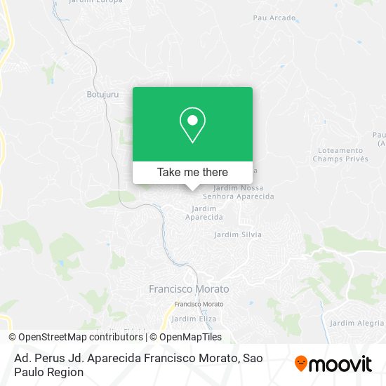 Ad. Perus Jd. Aparecida Francisco Morato map