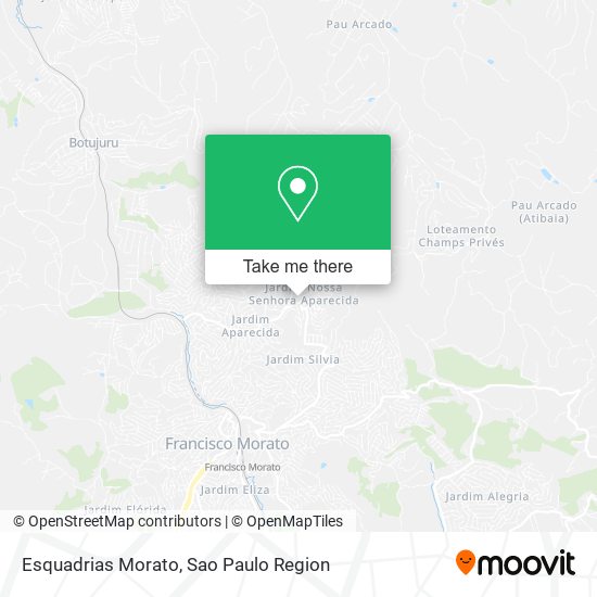 Esquadrias Morato map