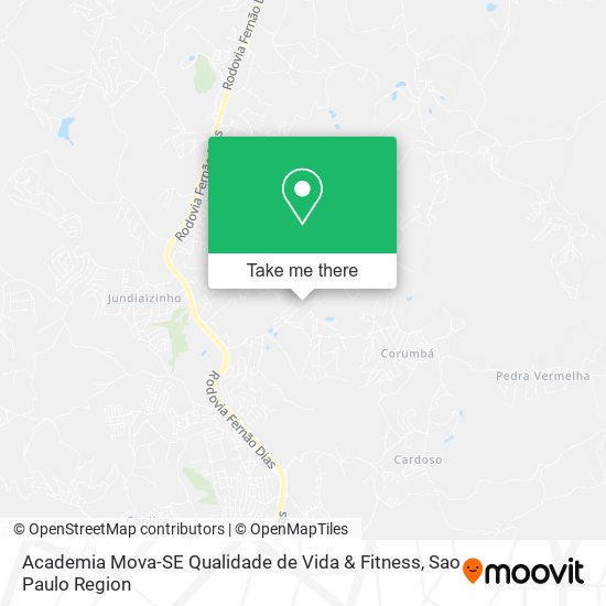 Academia Mova-SE Qualidade de Vida & Fitness map