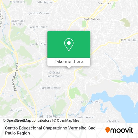 Centro Educacional Chapeuzinho Vermelho map