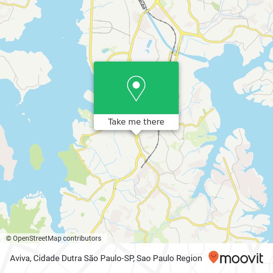 Aviva, Cidade Dutra São Paulo-SP map