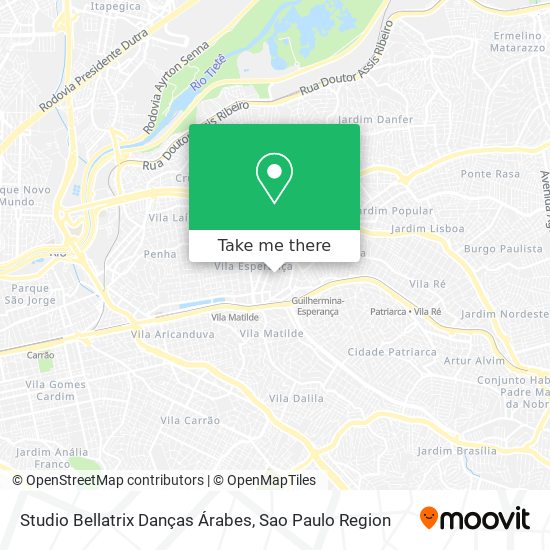 Studio Bellatrix Danças Árabes map