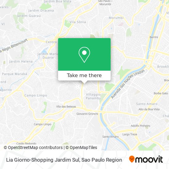 Lia Giorno-Shopping Jardim Sul map