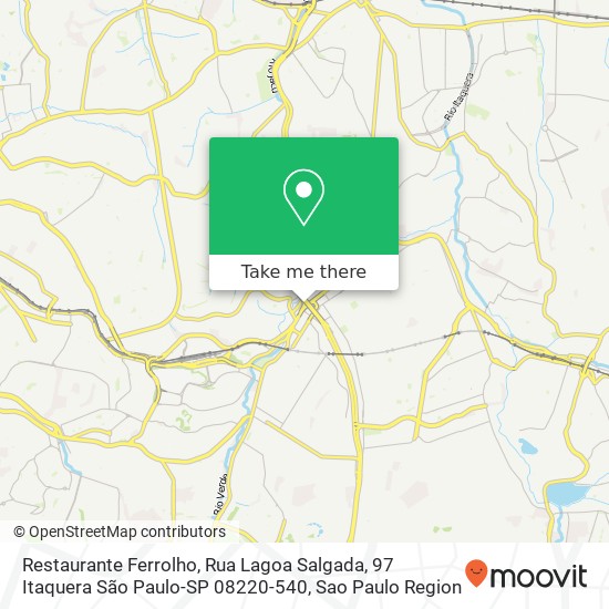 Restaurante Ferrolho, Rua Lagoa Salgada, 97 Itaquera São Paulo-SP 08220-540 map