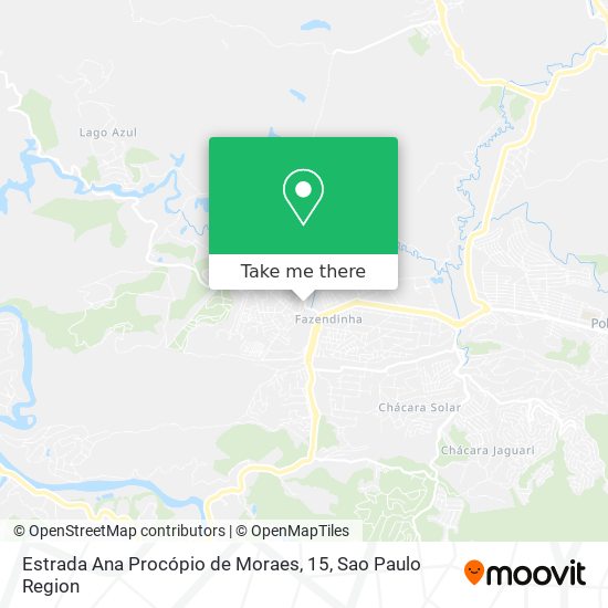 Estrada Ana Procópio de Moraes, 15 map