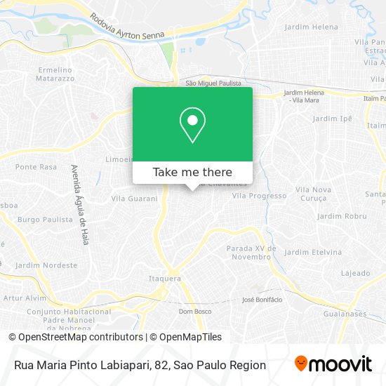 Rua Maria Pinto Labiapari, 82 map