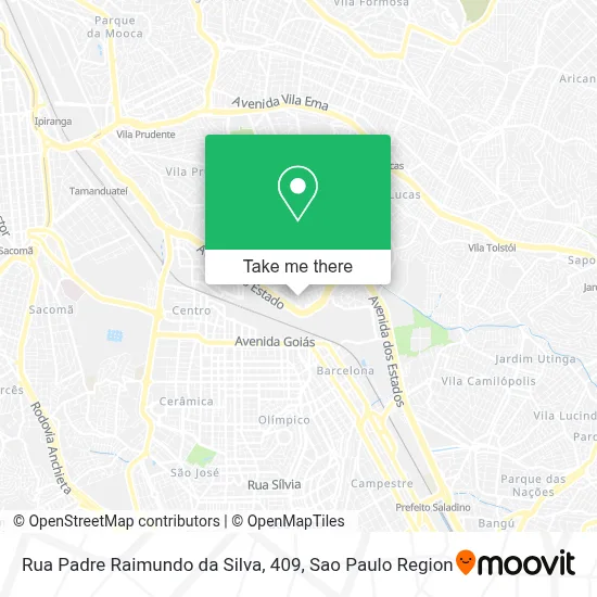 Rua Padre Raimundo da Silva, 409 map