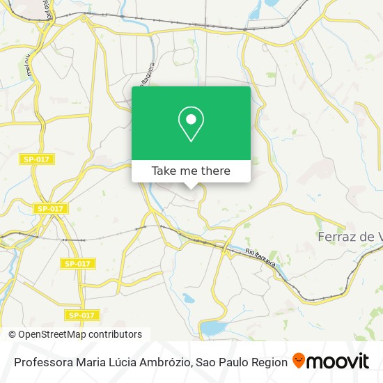 Professora Maria Lúcia Ambrózio map