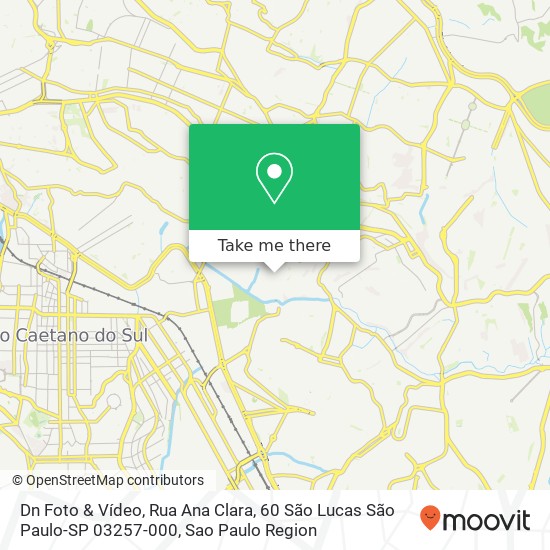 Dn Foto & Vídeo, Rua Ana Clara, 60 São Lucas São Paulo-SP 03257-000 map