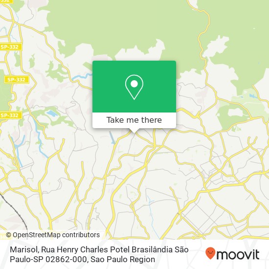 Marisol, Rua Henry Charles Potel Brasilândia São Paulo-SP 02862-000 map