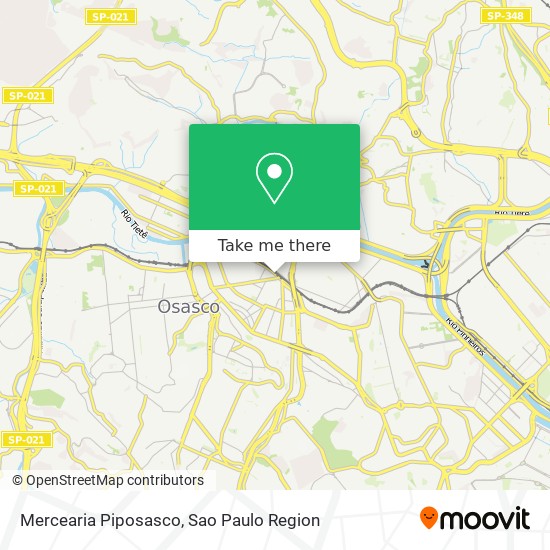 Mercearia Piposasco map