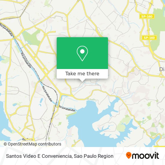 Santos Video E Conveniencia map