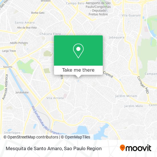 Mesquita de Santo Amaro map