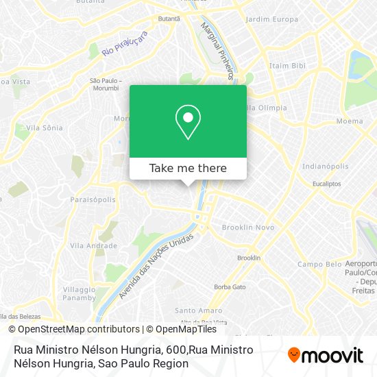 Rua Ministro Nélson Hungria, 600,Rua Ministro Nélson Hungria map