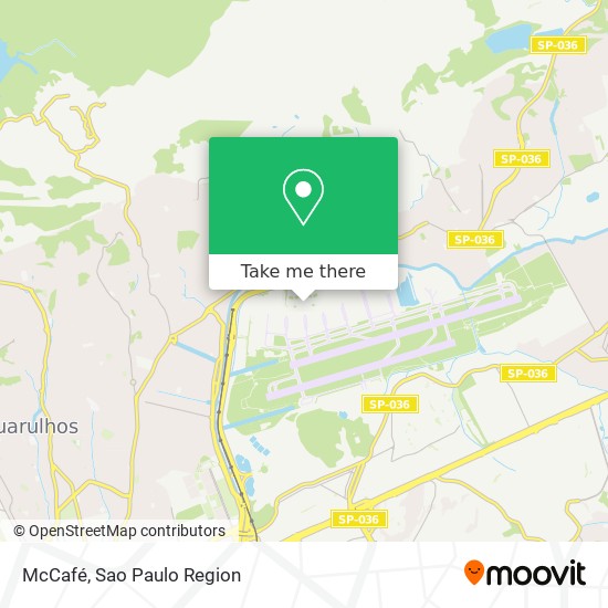 McCafé map