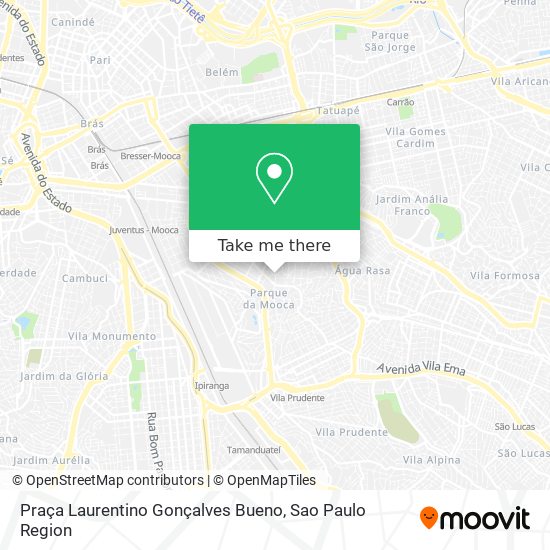 Praça Laurentino Gonçalves Bueno map