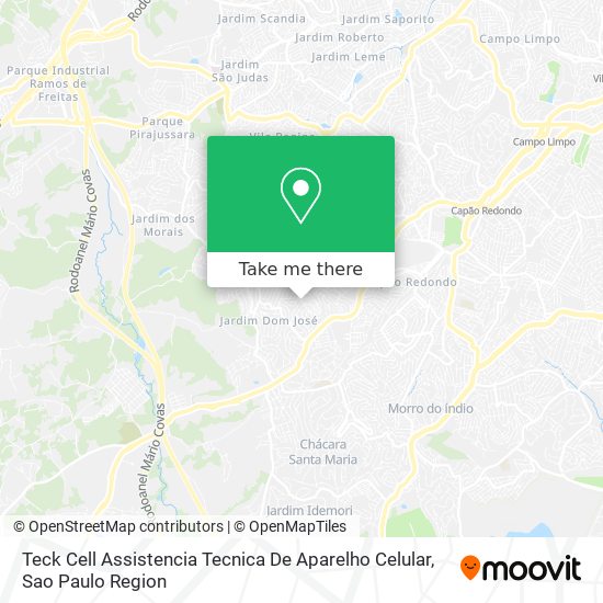 Teck Cell Assistencia Tecnica De Aparelho Celular map