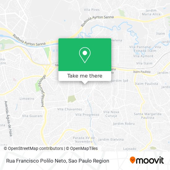 Rua Francisco Polilo Neto map