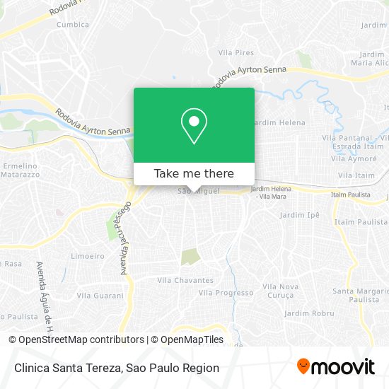 Mapa Clinica Santa Tereza