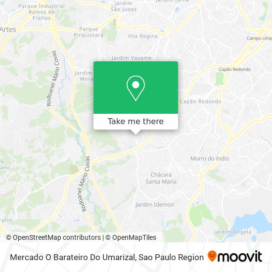 Mercado O Barateiro Do Umarizal map
