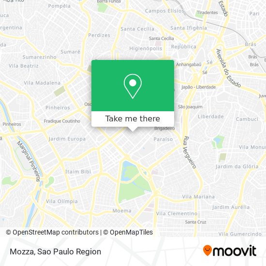 Mozza map