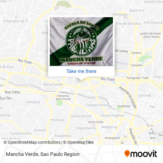 Mancha Verde map