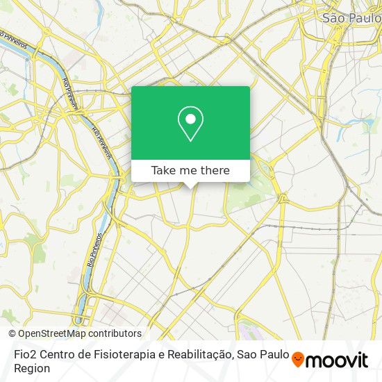 Fio2 Centro de Fisioterapia e Reabilitação map