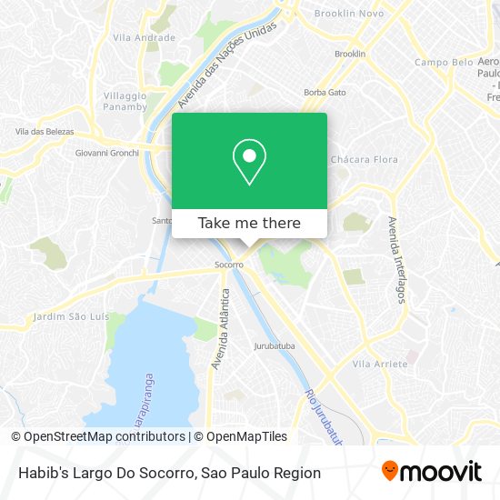 Mapa Habib's Largo Do Socorro