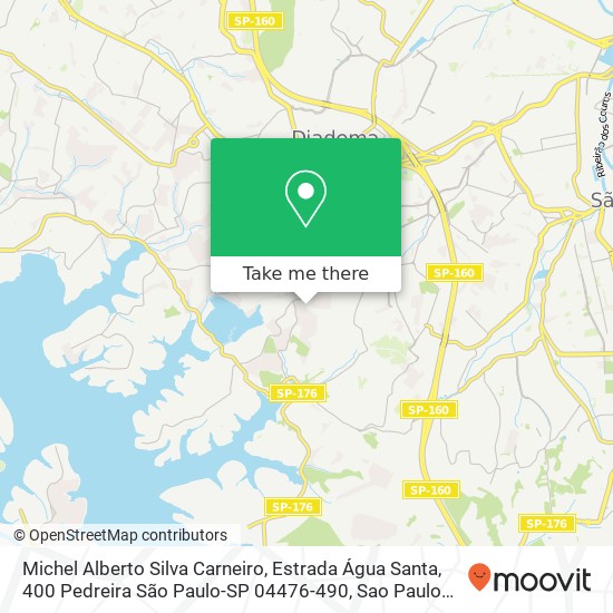 Michel Alberto Silva Carneiro, Estrada Água Santa, 400 Pedreira São Paulo-SP 04476-490 map