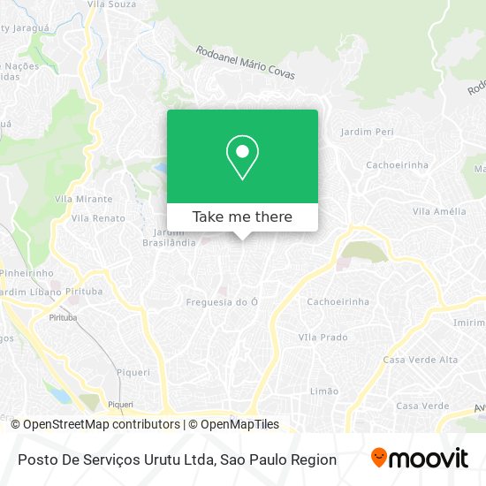 Posto De Serviços Urutu Ltda map