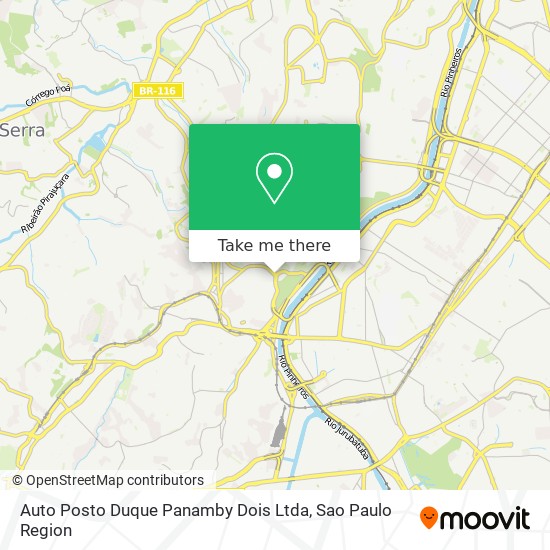 Auto Posto Duque Panamby Dois Ltda map