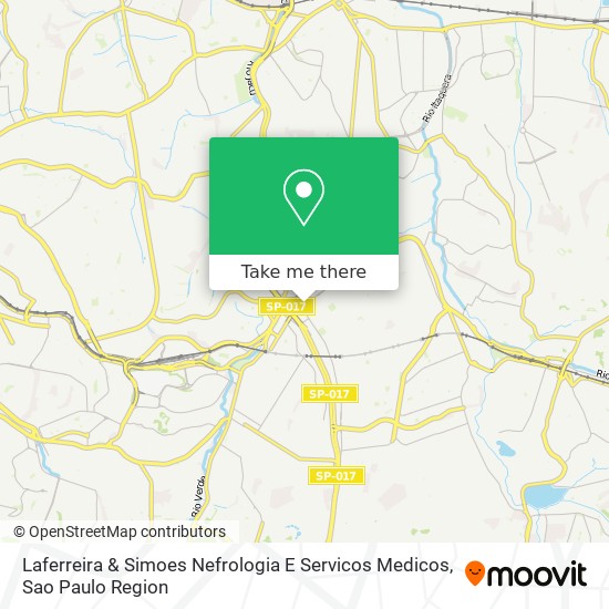 Laferreira & Simoes Nefrologia E Servicos Medicos map