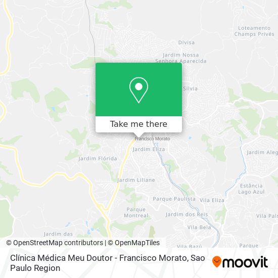 Clínica Médica Meu Doutor - Francisco Morato map