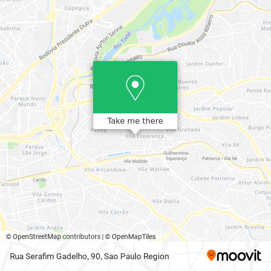 Rua Serafim Gadelho, 90 map