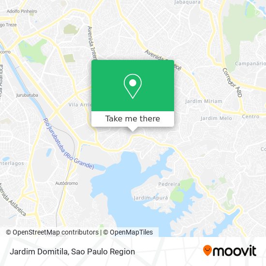 Jardim Domitila map