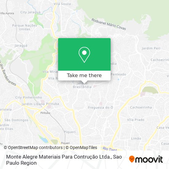 Monte Alegre Materiais Para Contrução Ltda. map
