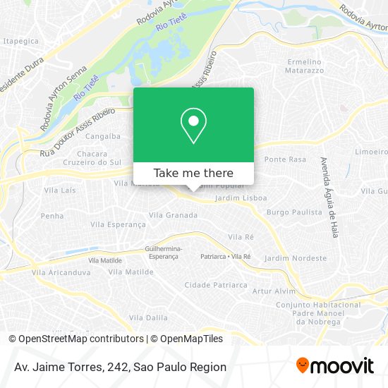 Mapa Av. Jaime Torres, 242