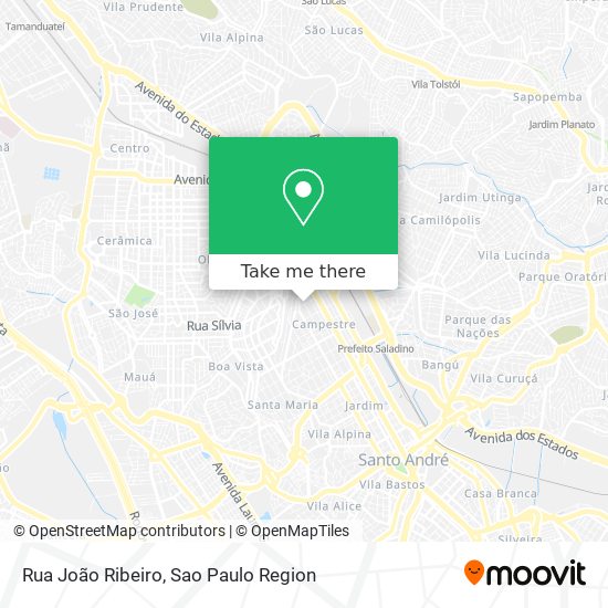 Rua João Ribeiro map