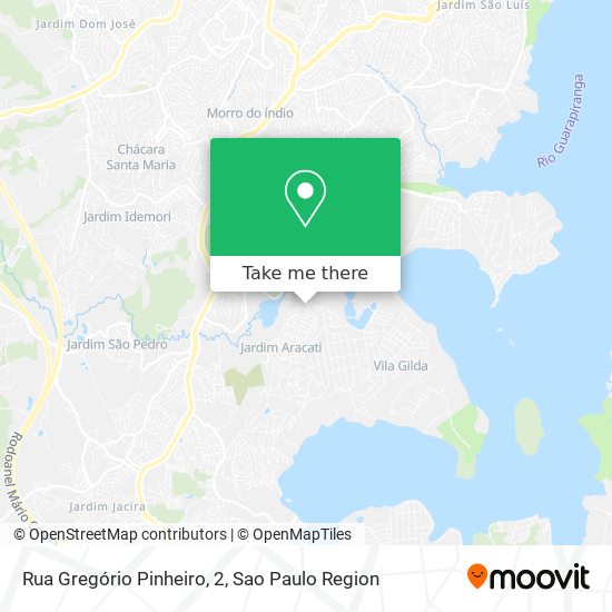 Rua Gregório Pinheiro, 2 map