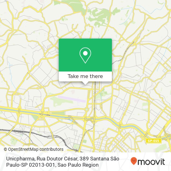 Unicpharma, Rua Doutor César, 389 Santana São Paulo-SP 02013-001 map