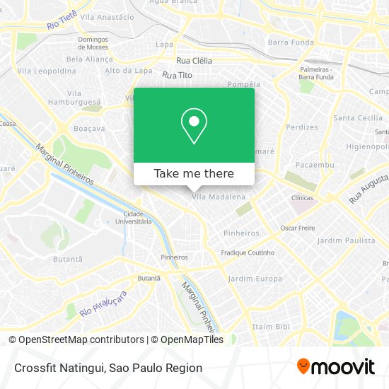 Crossfit Natingui map