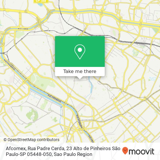 Afcomex, Rua Padre Cerda, 23 Alto de Pinheiros São Paulo-SP 05448-050 map