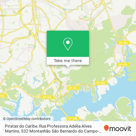 Piratas do Caribe, Rua Professora Adélia Alves Martins, 532 Montanhão São Bernardo do Campo-SP 09791-405 map