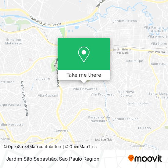 Jardim São Sebastião map