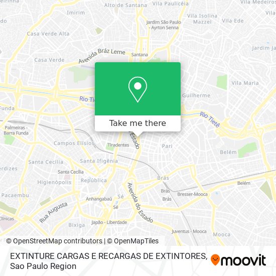 EXTINTURE CARGAS E RECARGAS DE EXTINTORES map