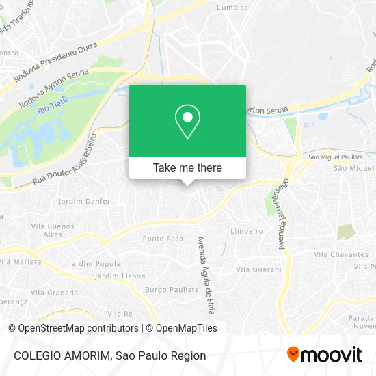 COLEGIO AMORIM map