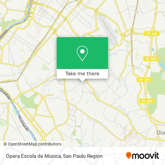 Mapa Ópera Escola de Música